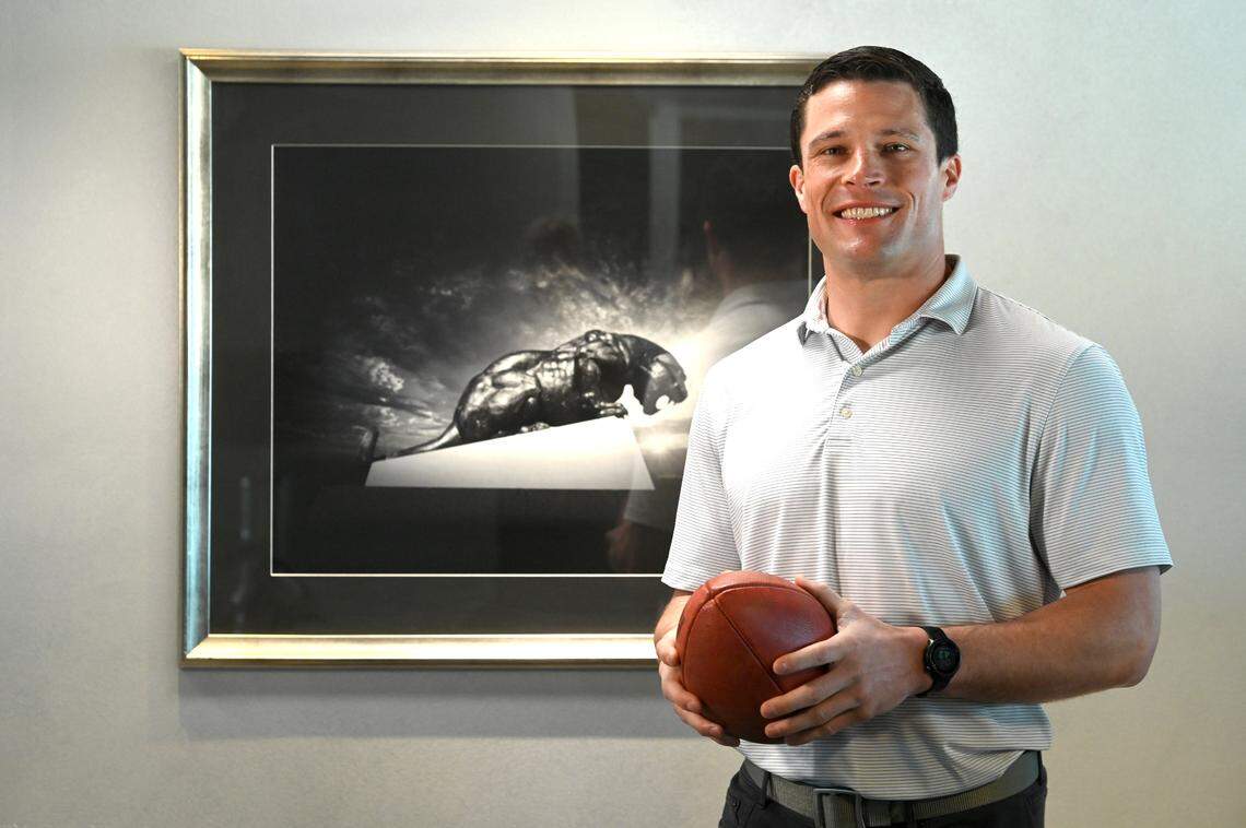 Former Carolina Panthers linebacker Luke Kuechly was an All-Pro in seven of his eight NFL seasons.