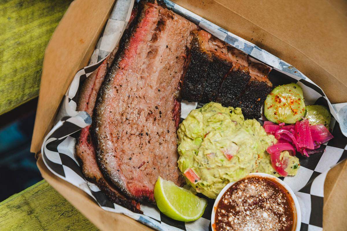 Union Barbecue sources locally with farmers such as Cox Brothers Acres.