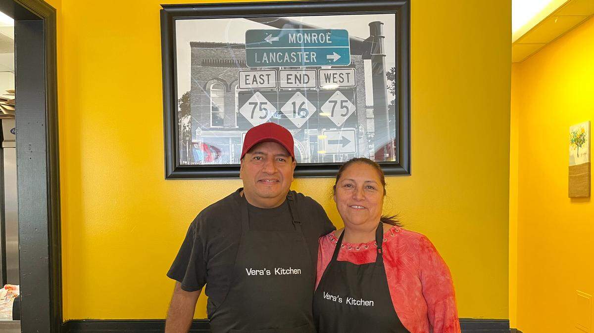 Luis Vera and his wife, Lupita Vera, own Vera’s Kitchen.