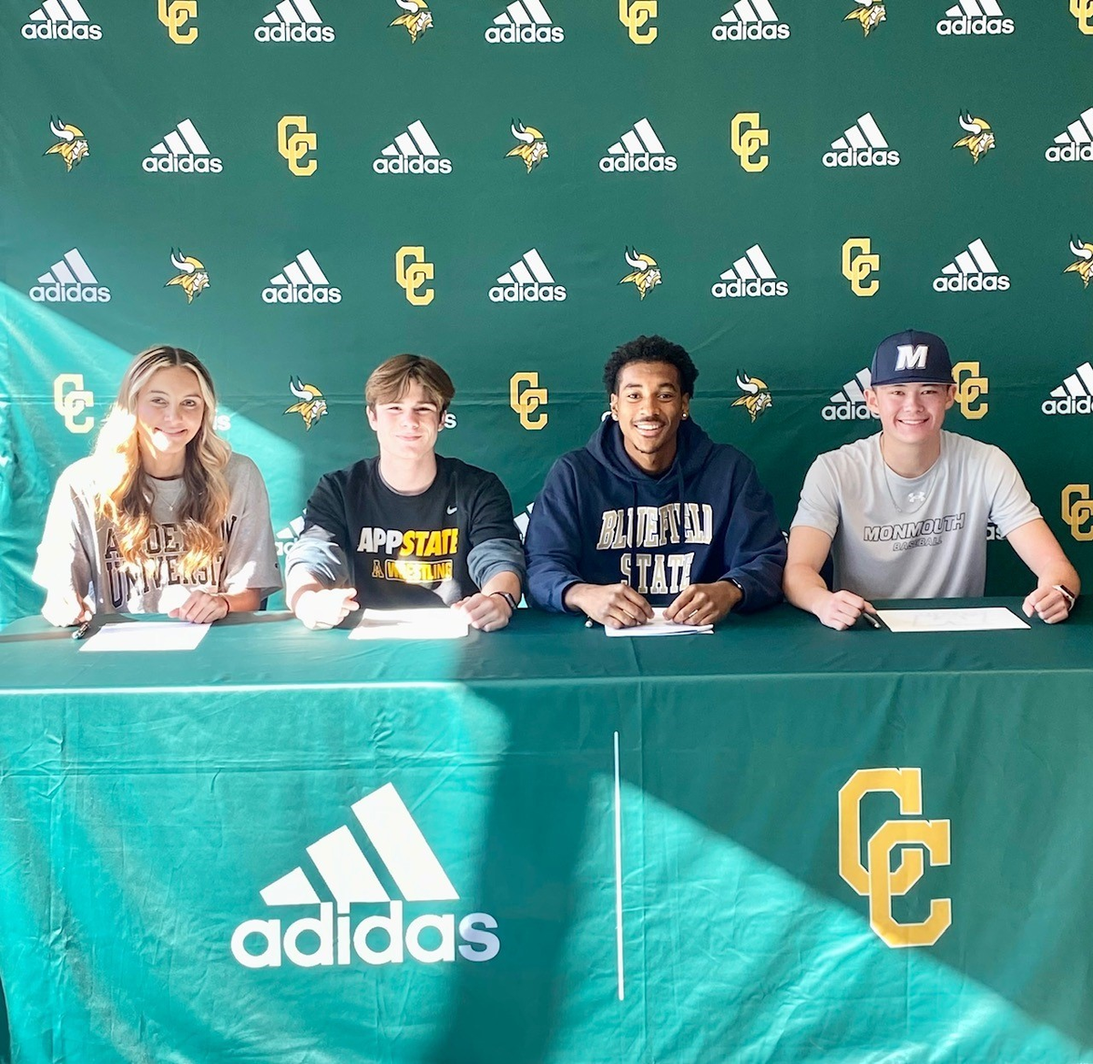 Some Central Cabarrus High School’s signees of National Signing Day