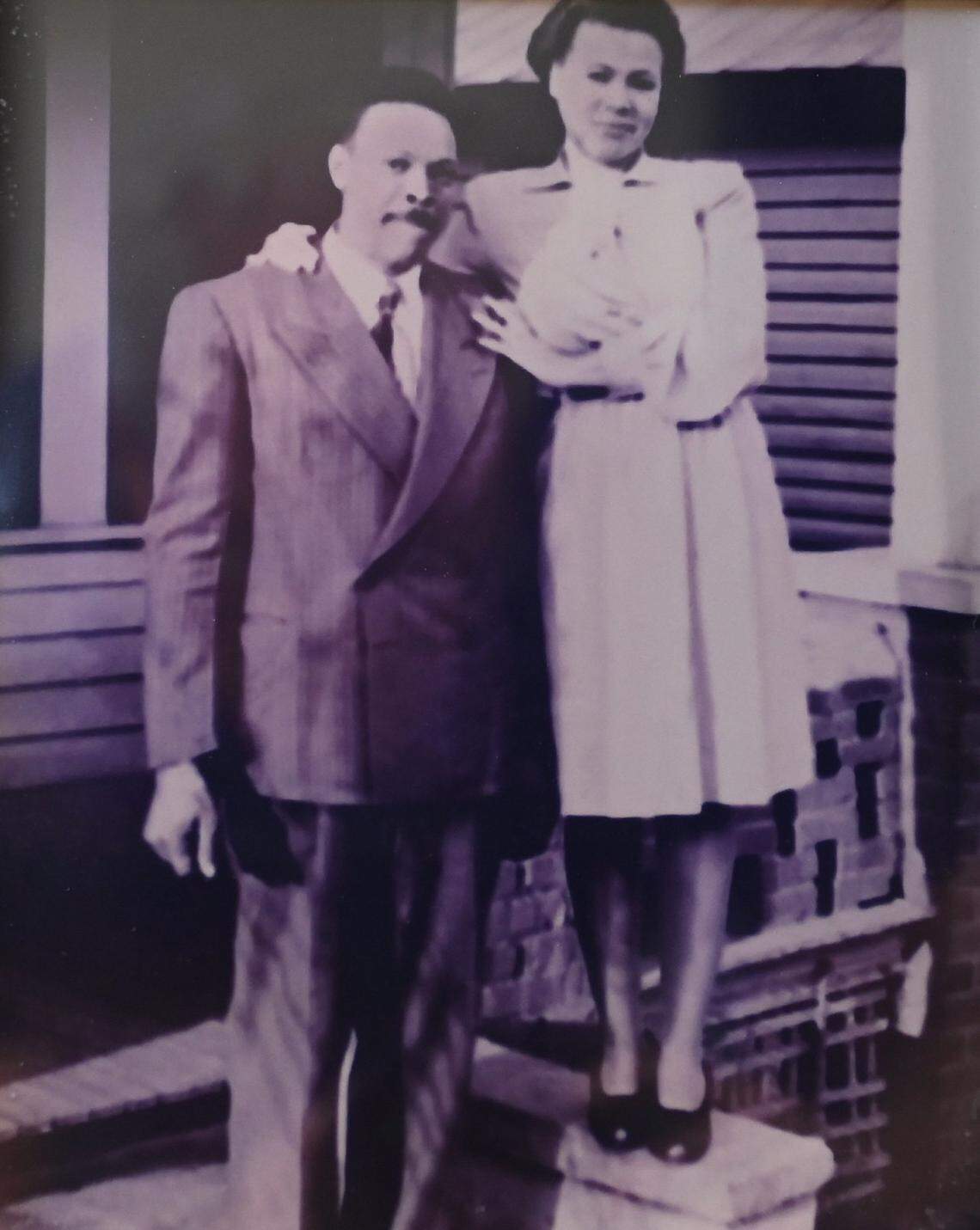 Vi Lyles’s parents, Robert L. Taylor Sr. and Mary Clarkson Taylor.