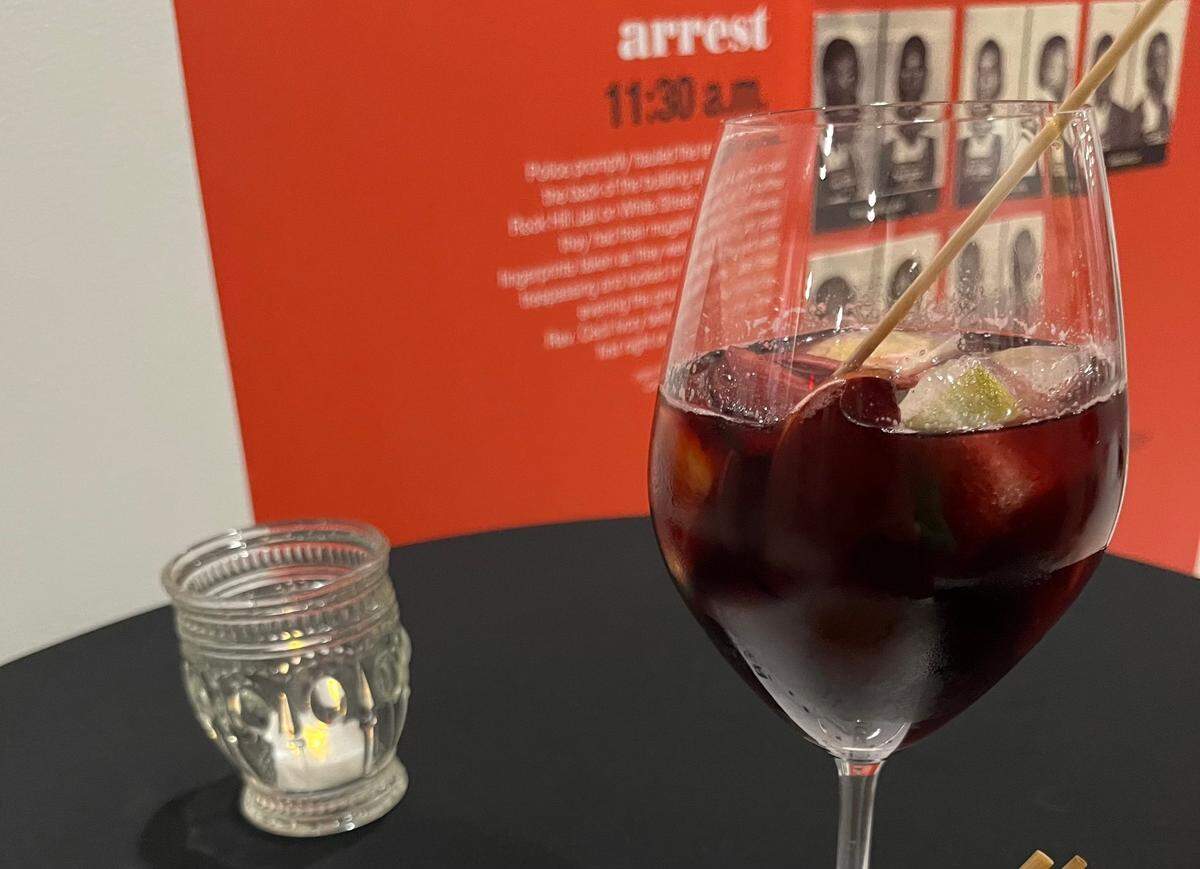 Sip a Cheerwine Sangria ($9) while you learn about the sacrifices the Friendship 9 made in Rock Hill to fight for civil rights.
