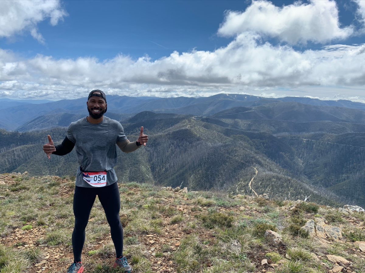 Runner Mosi Smith says enjoying the run is the most important piece of advice he can give when training for a virtual race. “We spend too much time on our feet not to do so,” he said.