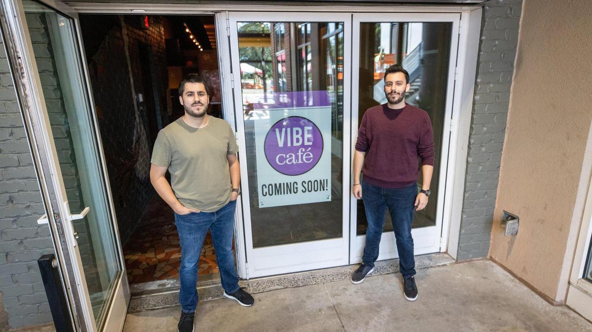Antonio and Vasili Paspalaris are the owners of Vibe Cafe and Wine, opening at 1315 East Blvd.