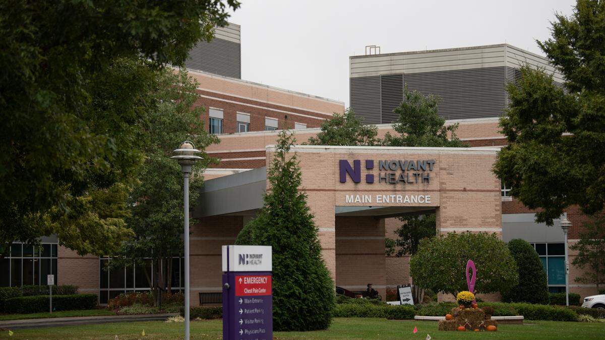 Novant Health broke ground on a children’s emergency services center in Huntersville with the help of NASCAR driver Martin Truex Jr.