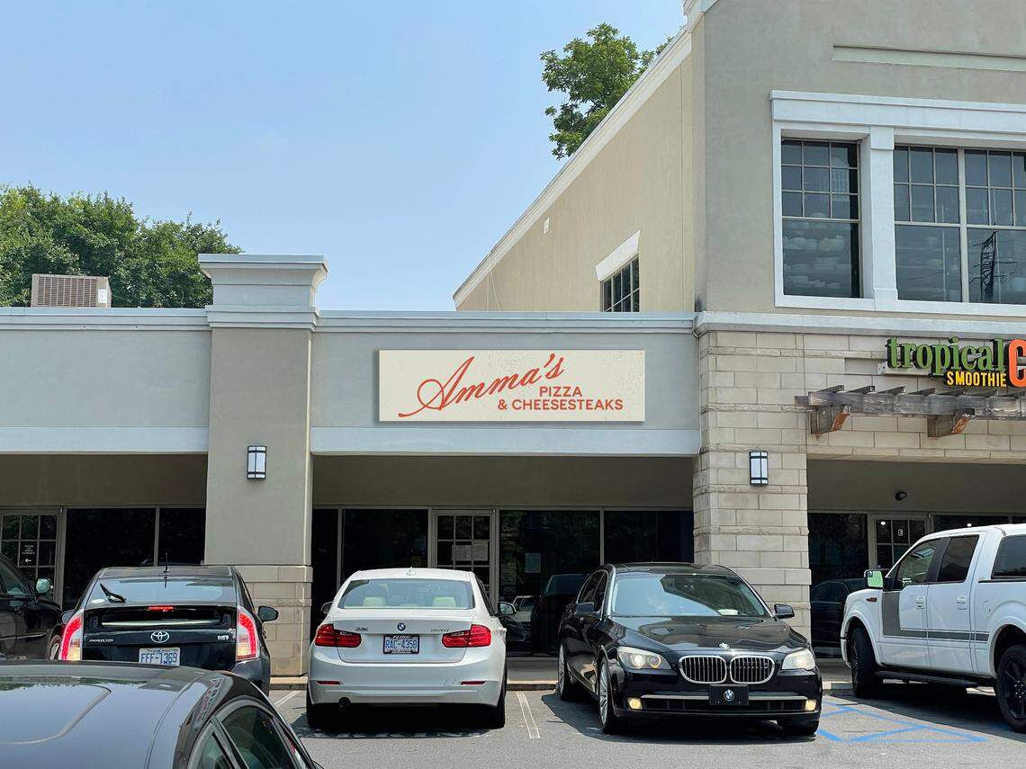 Amma’s Pizza & Cheesesteaks will open in the Kings Pointe Shopping Center in Charlotte.