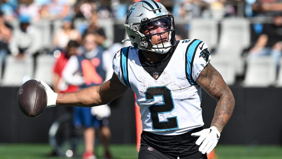 Panthers’ DJ Moore dishes on game-tying TD, game-changing penalty in loss to Falcons