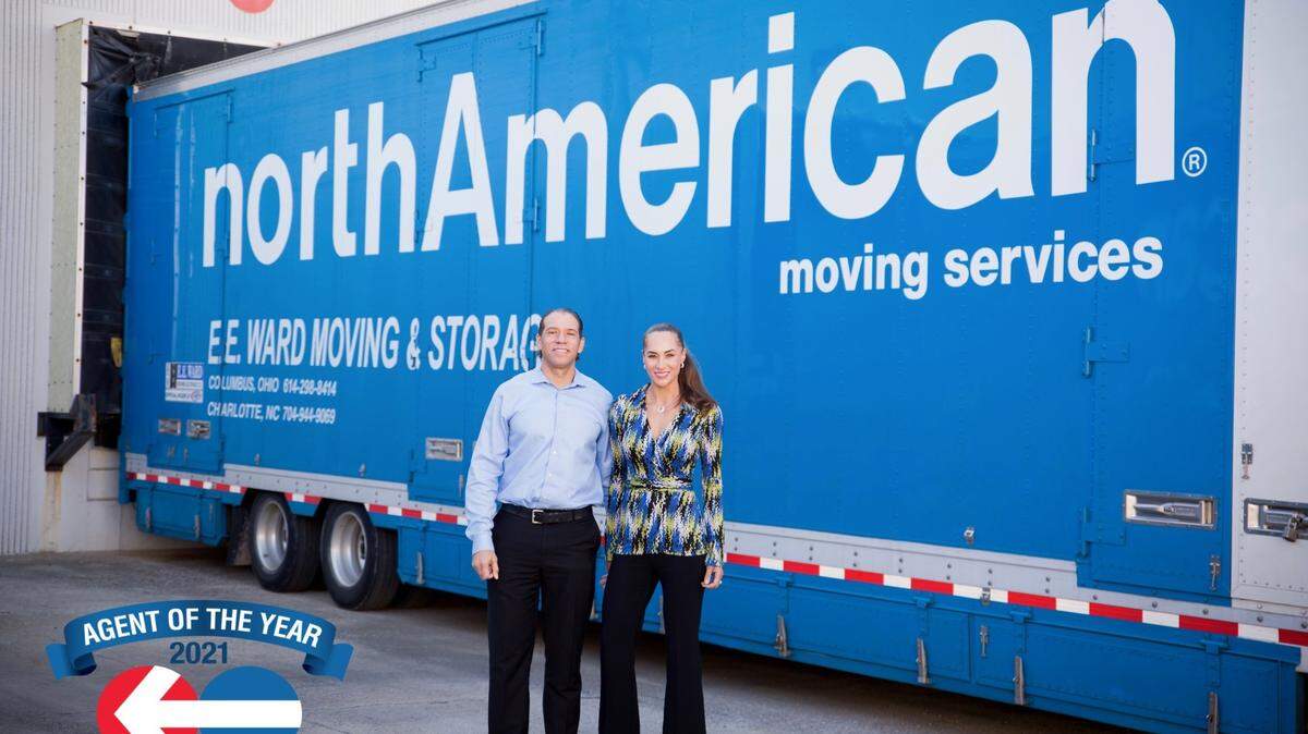 Brian and Dominique Brooks have owned E.E. Ward Moving & Storage Co., based in Ohio, that has been expanding with offices in Charlotte and Raleigh.