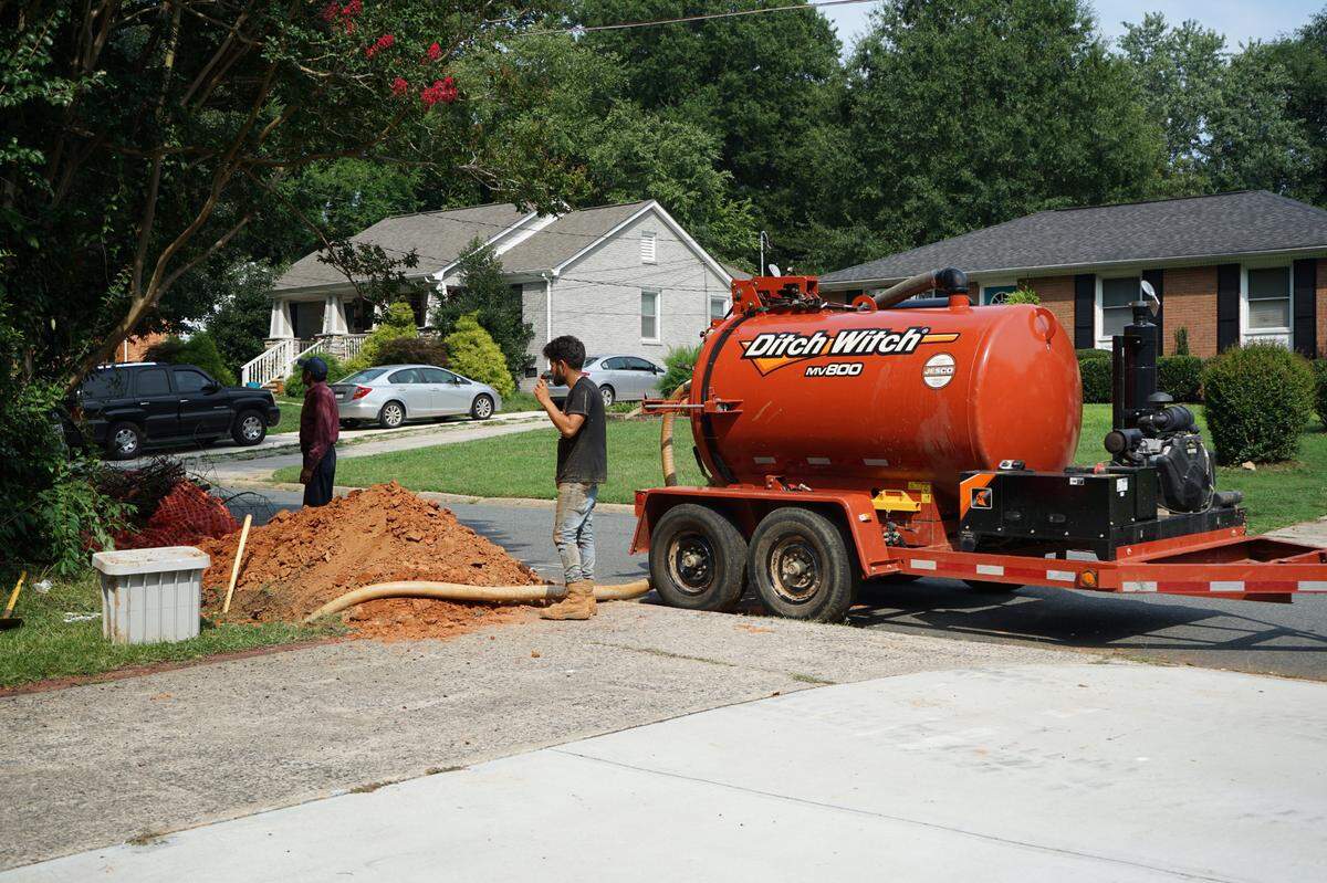 Charlotte Water said that horizontal directional drilling, the technique that contractors often use to lay fiber lines, makes it difficult to avoid utility pipes due to limited visibility. 