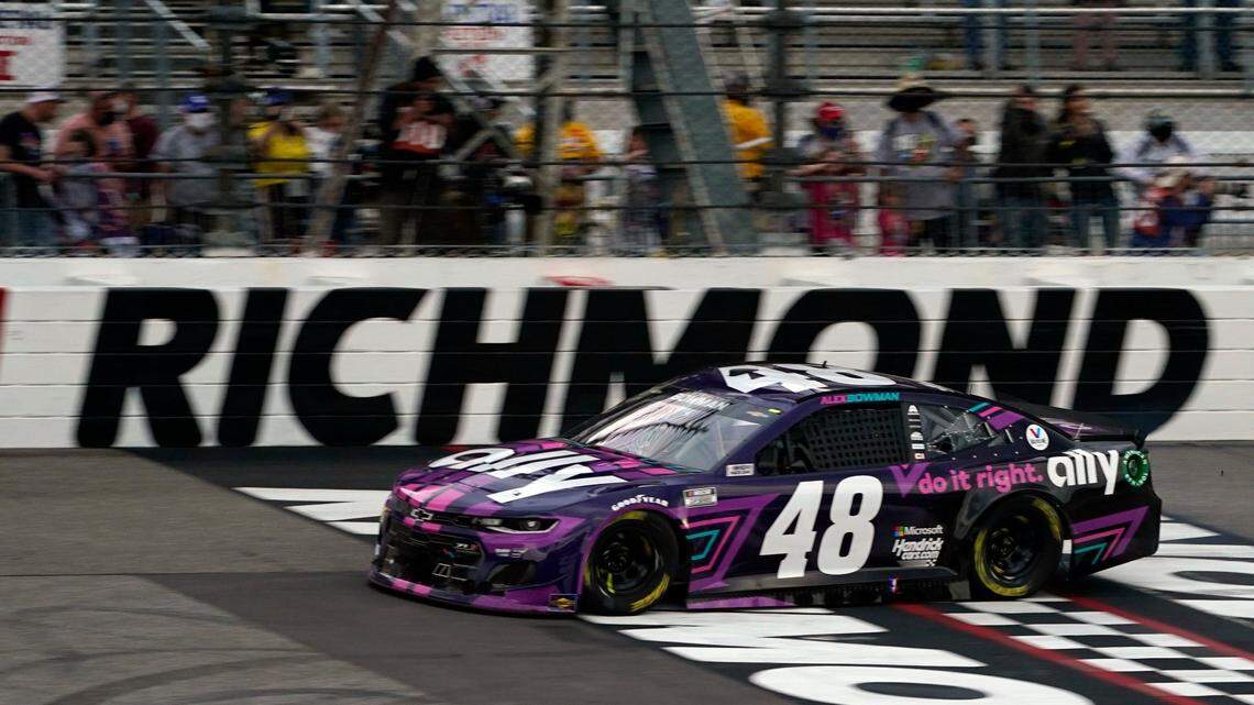NASCAR race results: Alex Bowman scores upset win at Richmond