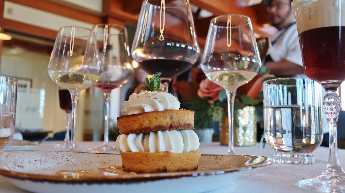 Palmetto & Pine’s Pecan Pumpkin Cheesecake.