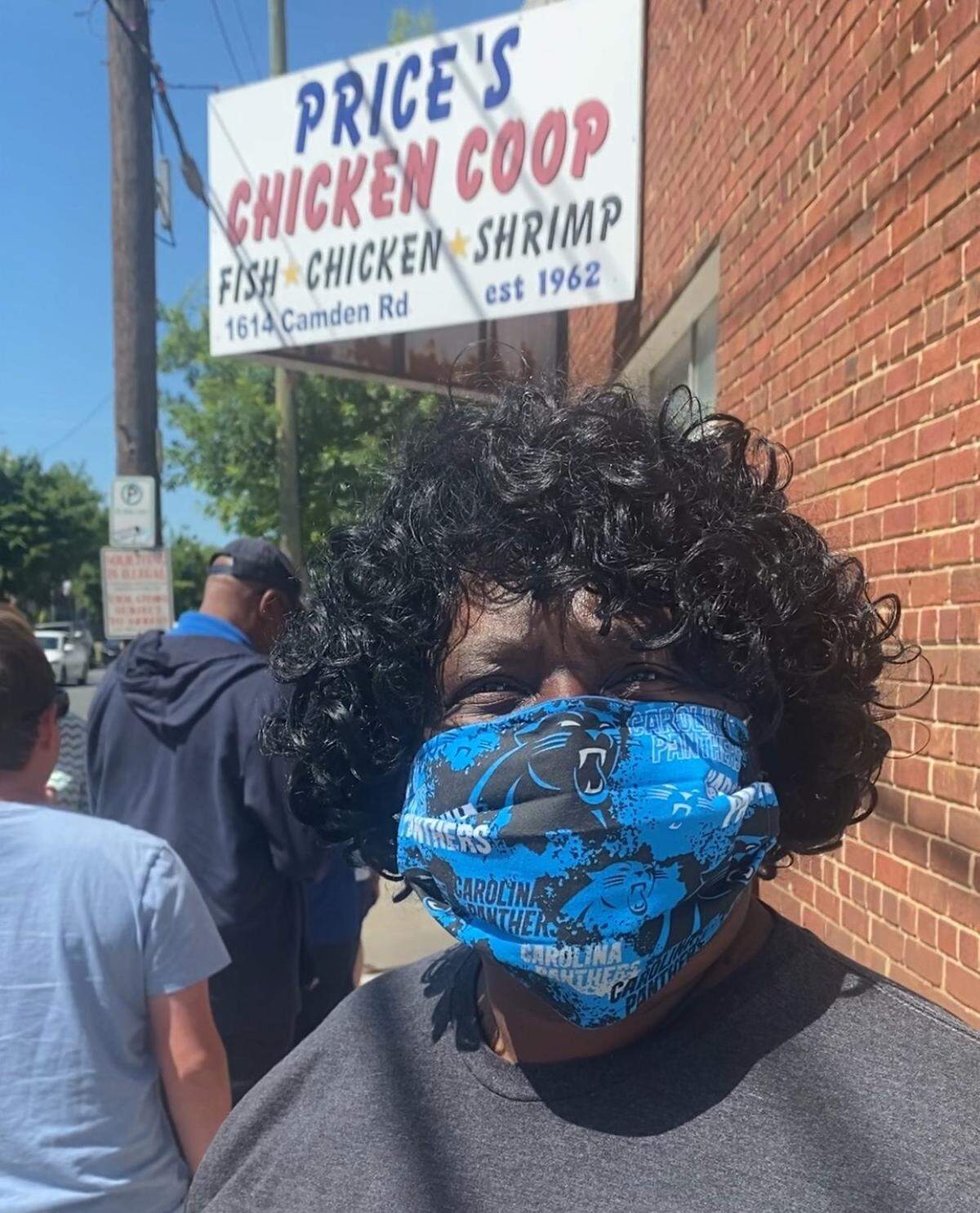 Charlotte native Janice Albin used to walk to Price’s Chicken Coop as a child. When she heard on Thursday that the restaurant was closing after 59 years, she went to have one last meal. “I wish you could see my face — it’s a sad face under the mask,” she said.