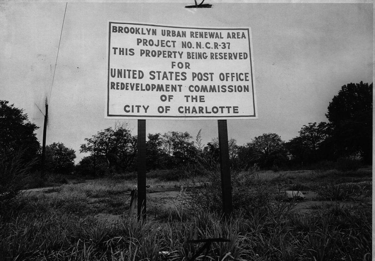 More than 1,400 homes, businesses, churches and other buildings were torn down through urban renewal in Charlotte. Photo from Sept. 24, 1965. 