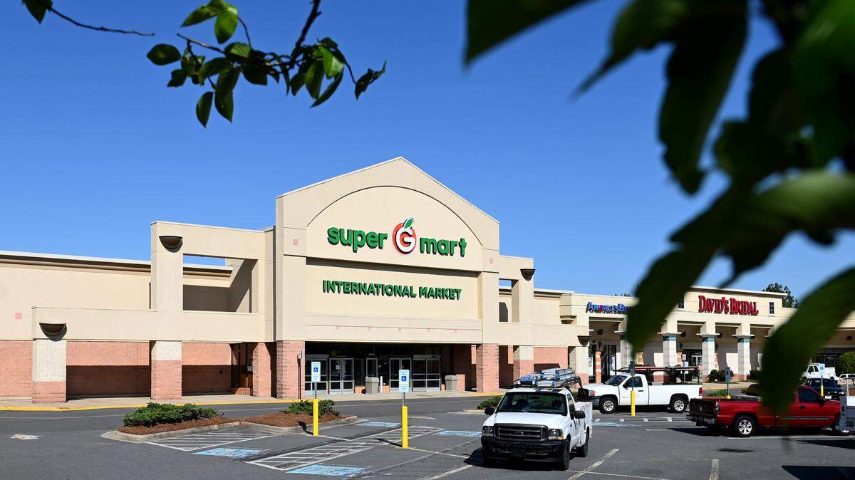 Super G Mart will open its third and largest store this summer in Pineville with a food hall, restaurant and retail.