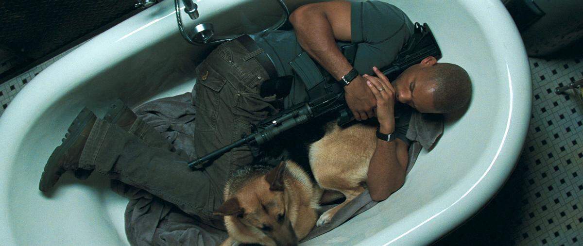 Will Smith stars as Robert Neville in the sci-fi action adventure “I Am Legend.”