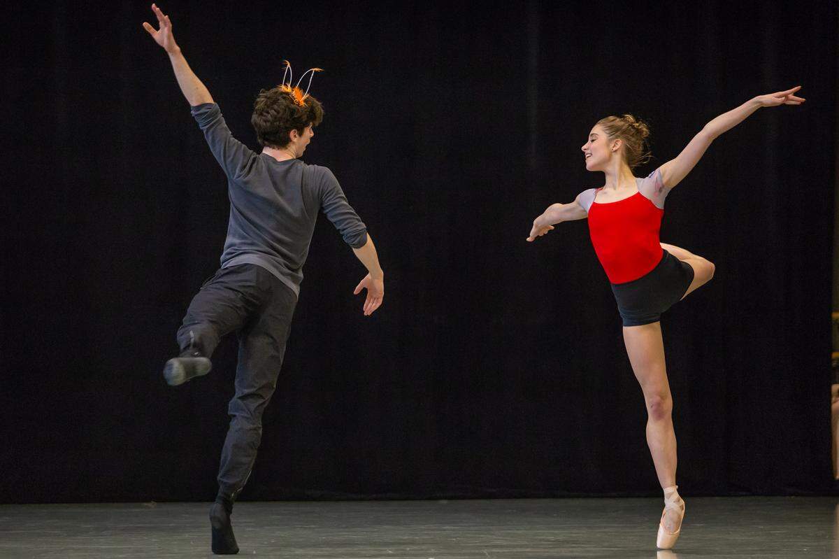 Peter Mazurowski and Karlee Vadalabene-Donley.
