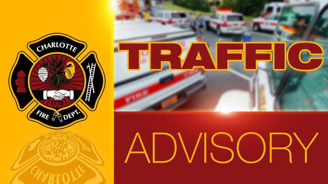 I-485 in Charlotte closed after flames engulf tractor-trailer, fire officials say