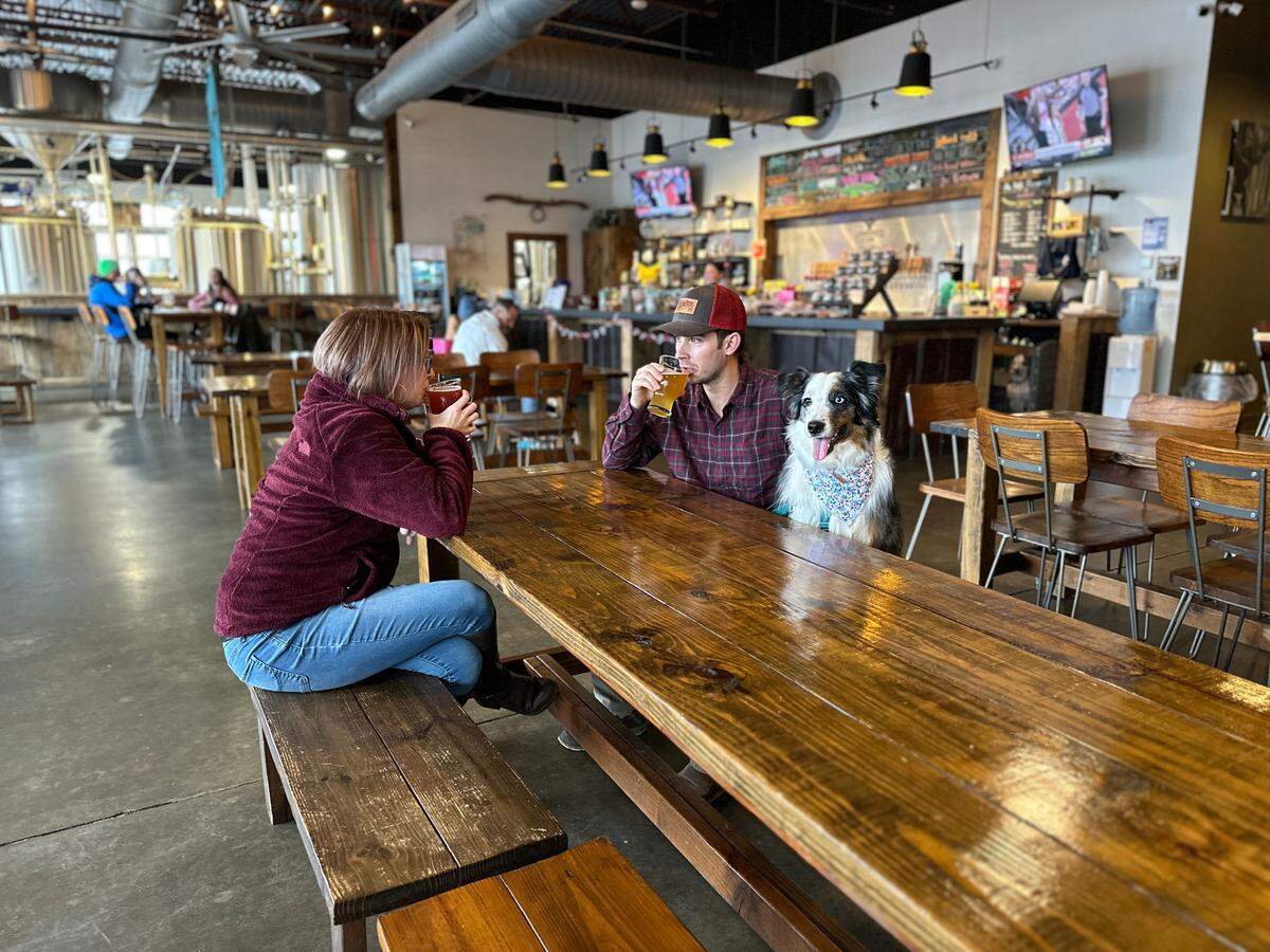Armored Cow Brewing Co. is located in Charlotte’s University City area.