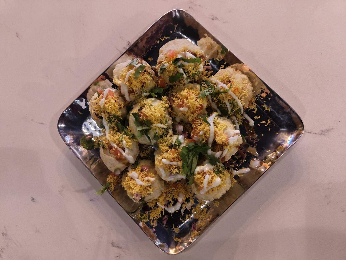 Dahi sev puri from Masti.