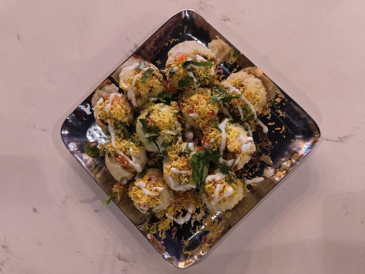 Dahi sev puri from Masti.