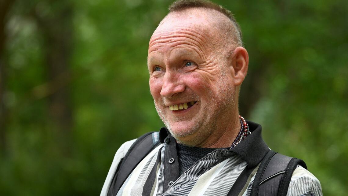 He rides a BMX bike all over Charlotte, every day, with a smile. Who is this mohawked man?