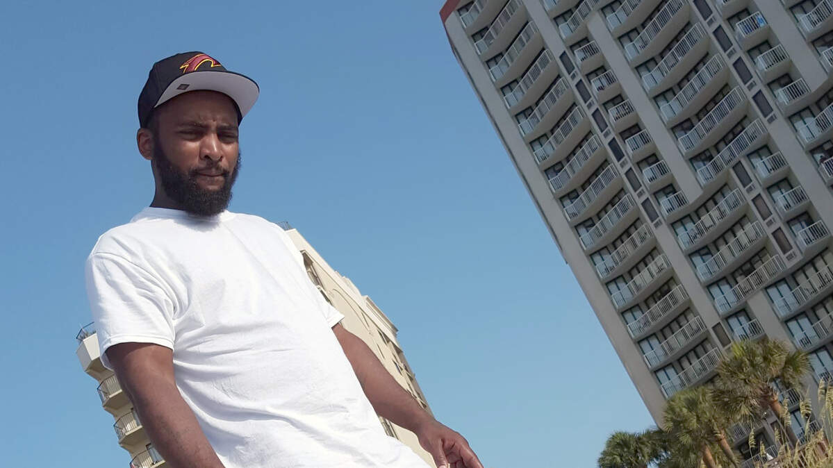Terry Clark Hughes Jr., shown here at Myrtle Beach, S.C., about seven years ago, was a skilled electrician, friends say.