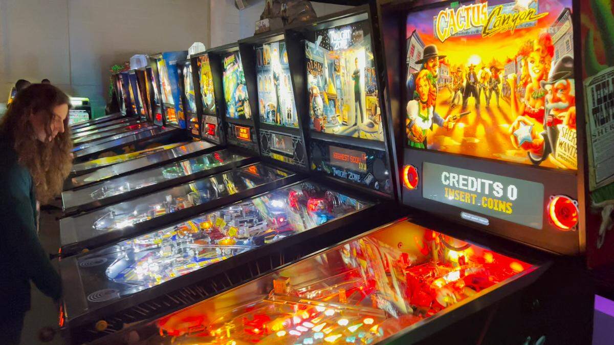 Super Abari Game Bar has 35 pinball machines, 55 arcade games, 12 beer taps and more at its new Charlotte location in the Belmont neighborhood.