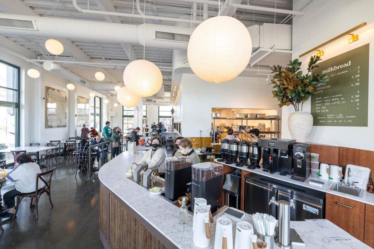 Milkbread cafe is now open in Davidson.