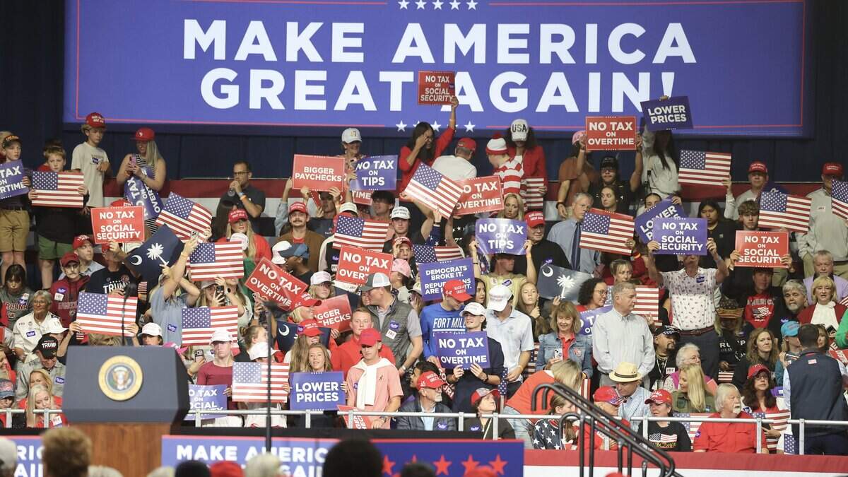 Trump rallies for Graham in SC, attacks Dems amid surprisingly tight Senate race