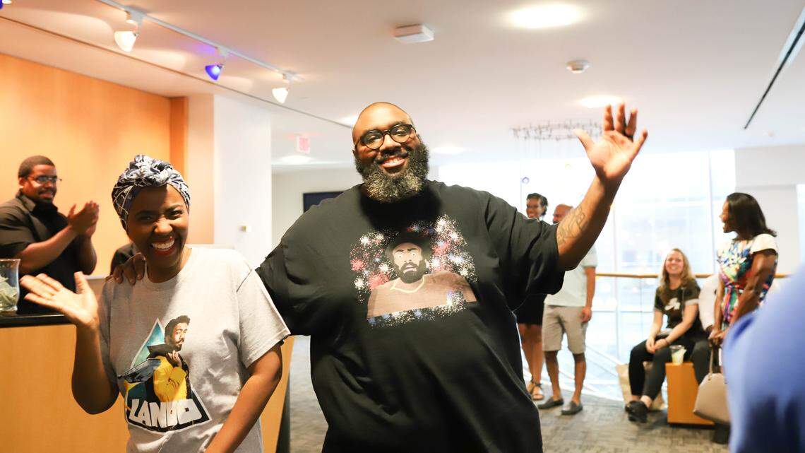 Rod and Karen Morrow chat about pop culture, politics and comedy in “The Black Guy Who Tips” podcast, which they started because they felt black content was missing from the conversation in Charlotte. “The best thing about podcasting is that you can be the voice that wasn’t always there for you,” Rod Morrow said.