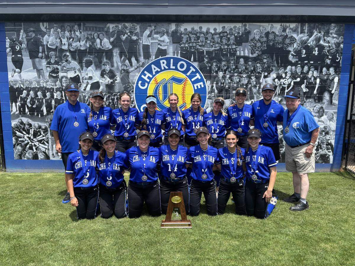 Charlotte Christian won its third NCISAA state softball championship Saturday