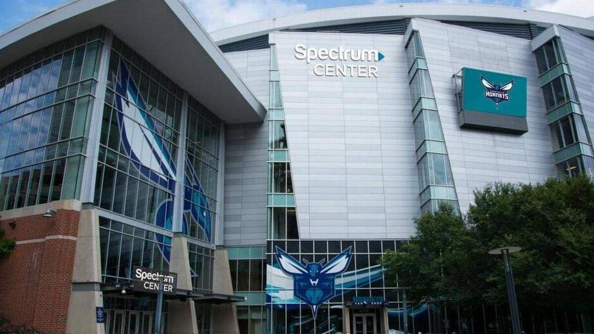 The Charlotte Hornets suspended radio play-by-play announcer John Focke Tuesday for using a racial slur on Twitter.