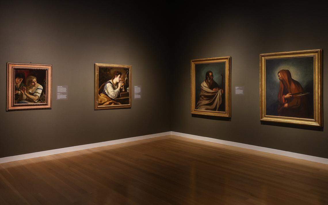 “Carvaggio | Revolution” Baroque Masterpieces” features work by Michealangelo Carvaggio, as well as work inspired by his paintings, from April 26 until October 25 at the Mint Museum in uptown Charlotte.