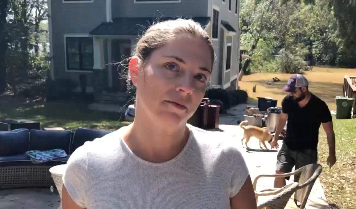 Mt. Holly resident Monica Krusemark says this flooding is worse than the five years ago.