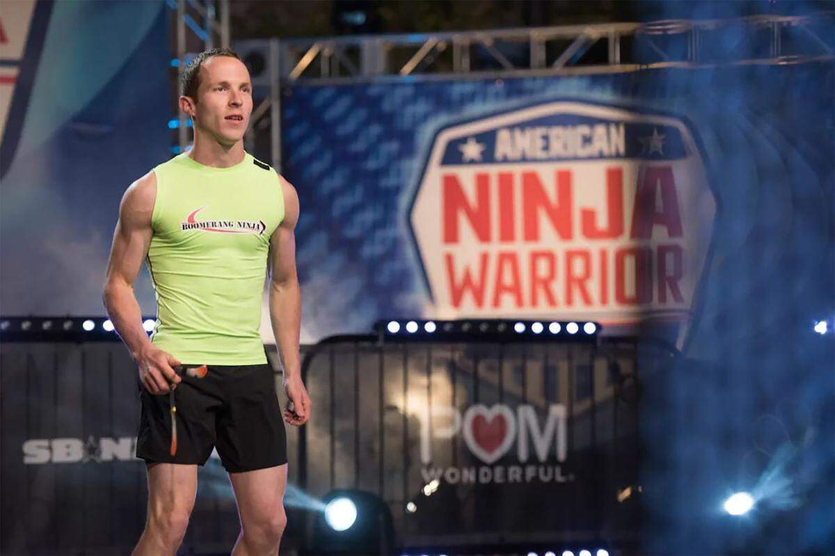 Logan Broadbent competed on Seasons 8, 9 and 10 of “American Ninja Warrior.”