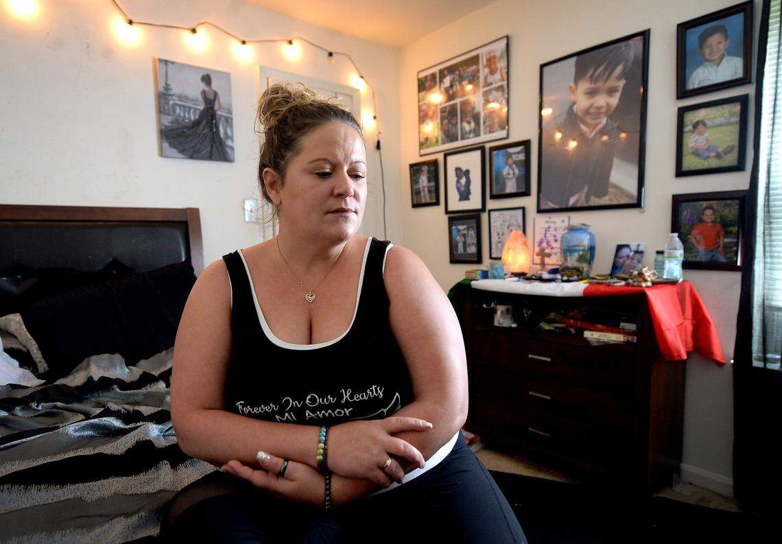 Brandi Birrittier lost her 6-year old son, Liam Lagunas, in June, 2021, after two people were engaged in a street race in Gaston County. The two drivers have been charged. She is lobbying for a stronger law and wants it names as Liam’s Law.