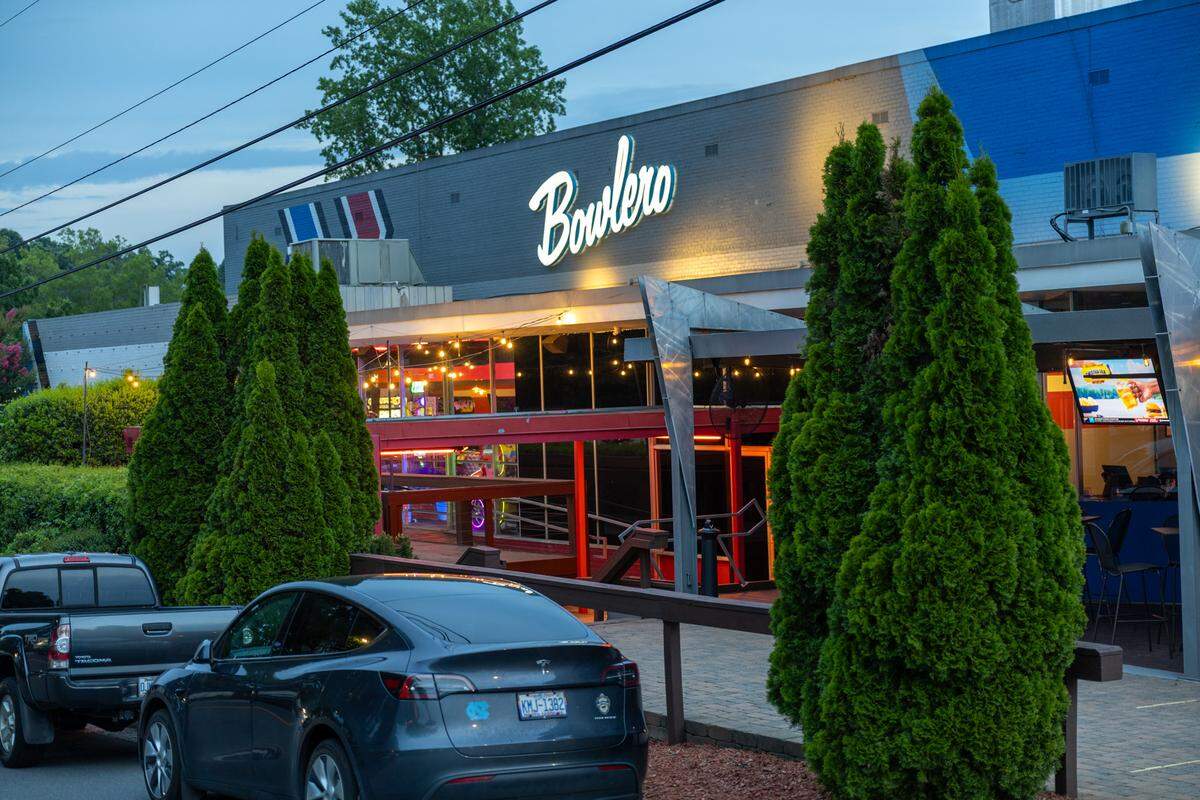 Bowlero on Montford Drive.