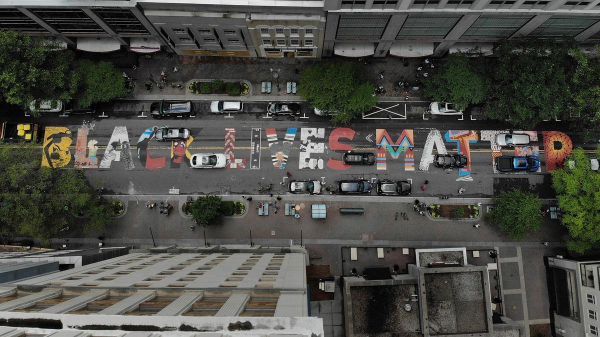 It’s time to consider converting temporary place-making experiments like the Black Lives Matter mural into permanent public gathering places.