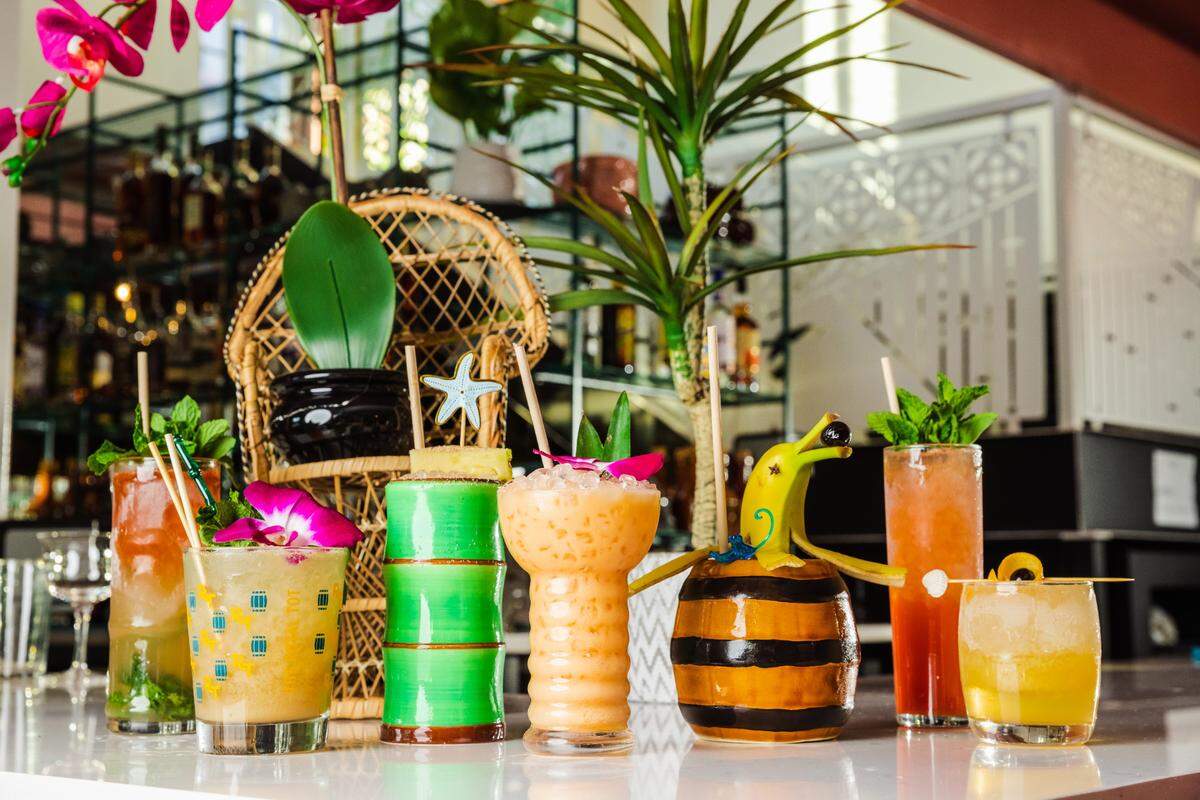 The Royal Tot’s craft cocktails were focused on rum.