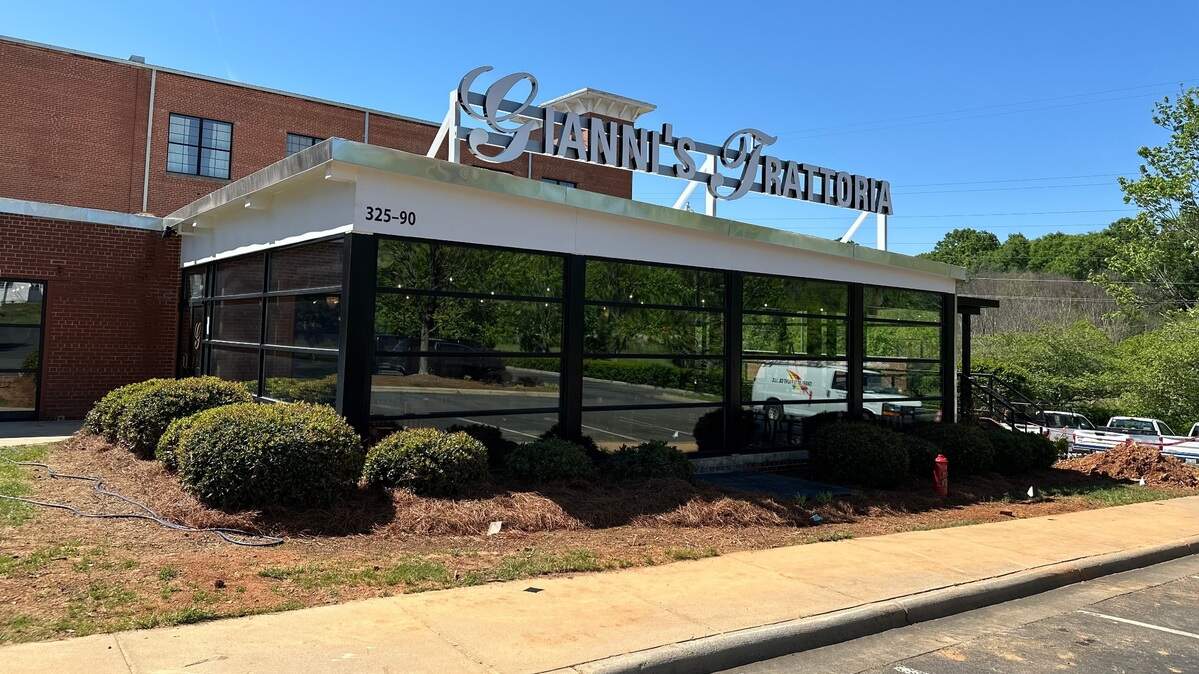 Gianni’s Trattoria will reopen on the campus of Gibson Mill, 325 McGill Ave. NW after debuting 15 years ago in downtown Concord.