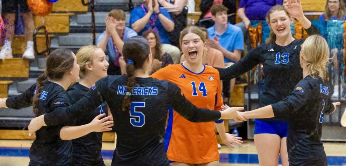 Marvin Ridge’s volleyball team will play in the NCHSAA 7A semifinals next week