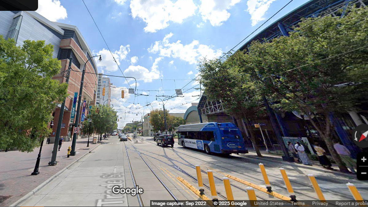 Police were called to the 300 block of East Trade Street around 10:30 p.m. Saturday, April 12, and found one person with a fatal gunshot wound, CMPD said.
