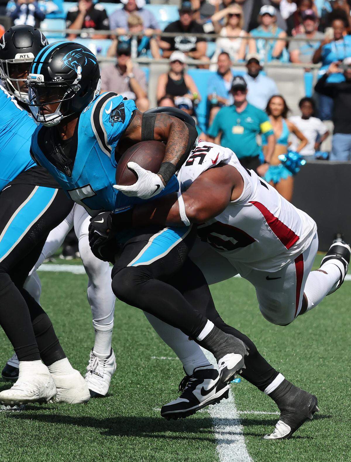 Carolina Panthers backup tailback Rico Dowdle could start Sunday vs. Miami if Chuba Hubbard’s calf injury doesn’t improve.