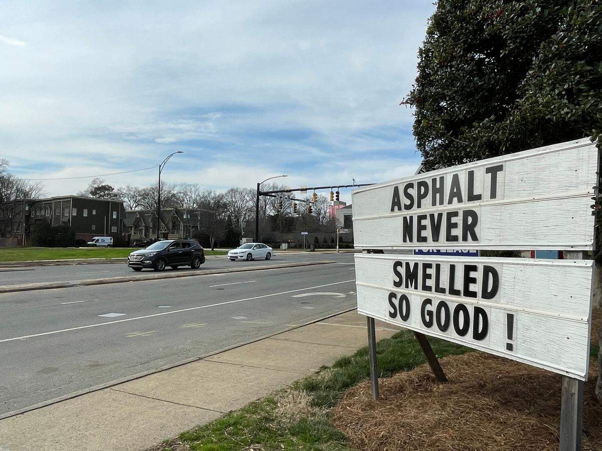 While the $41 million storm drainage project’s second phase is not yet complete, all four lanes of the road near Dilworth Neighborhood Grille have reopened.