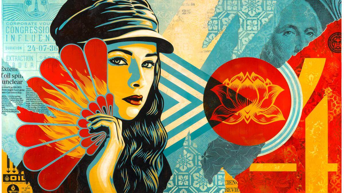 Fan the Flames by Shepard Fairey.