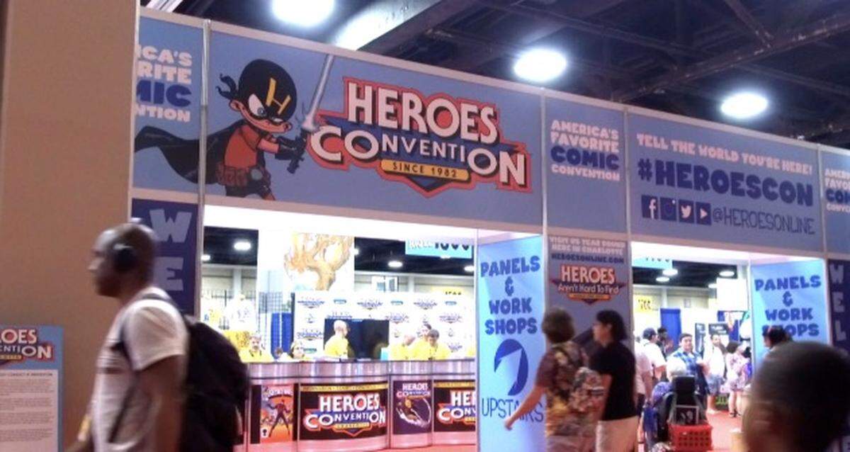 The first day of Heroes Convention kicks off at the Charlotte Convention Center, June 14, 2019.