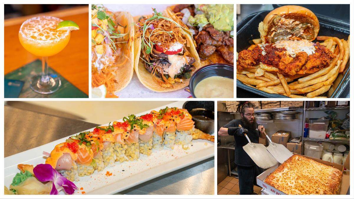 From top left: Boardwalk Billy’s, Que Fresa, GGC Smokehouse, EeZ and Bisonte.