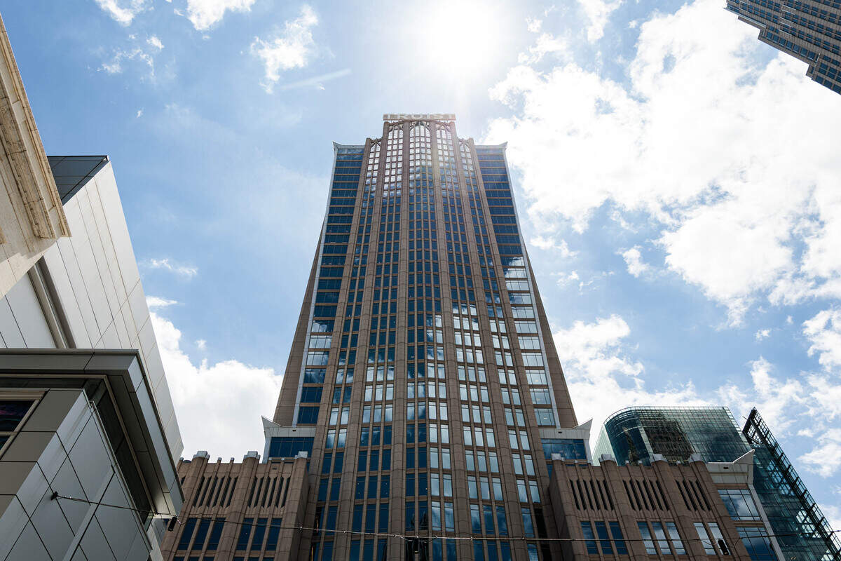 Truist bought its headquarters at 214 North Tryon St. for $455.5 million in December 2019.