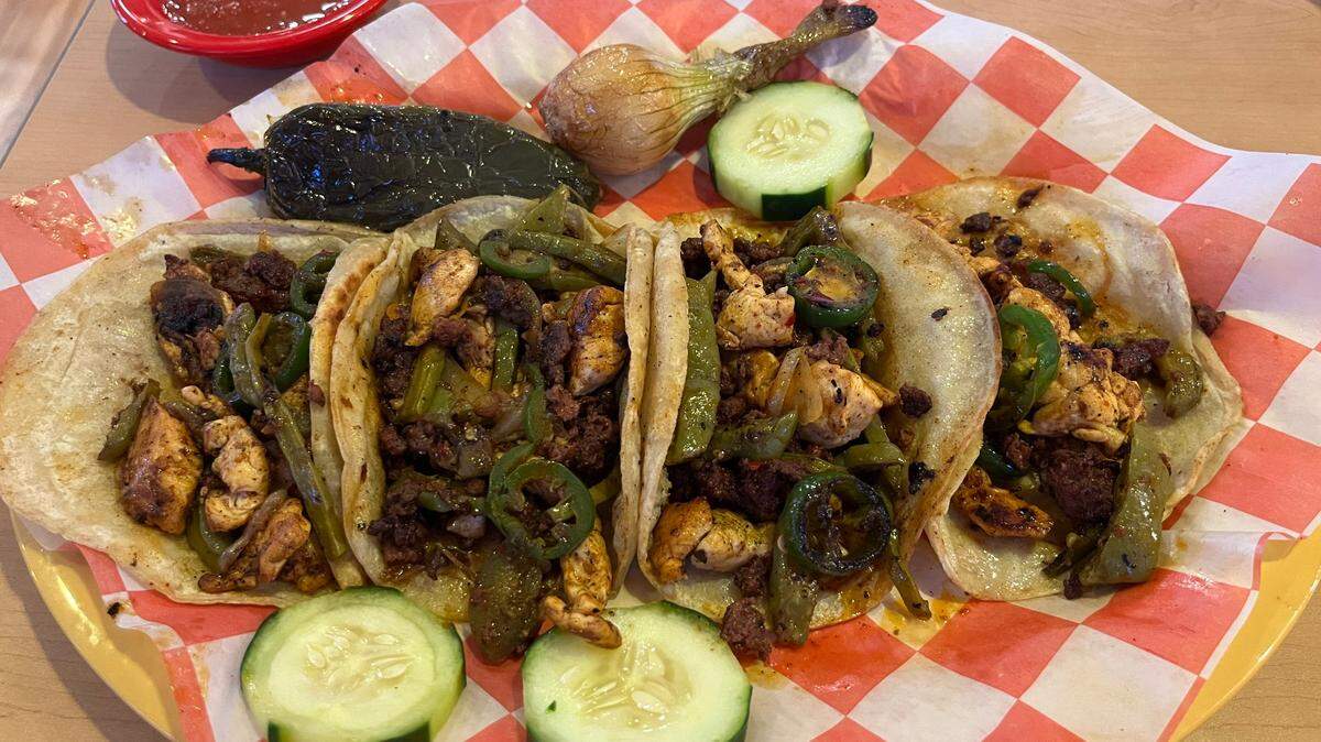 The Tacos Willie is one of the most popular orders at La Victoria Cocina Mexicana & Bar.