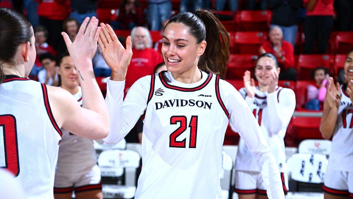How Davidson’s Charlise Dunn made history by being drafted by WNBA’s Toronto Tempo